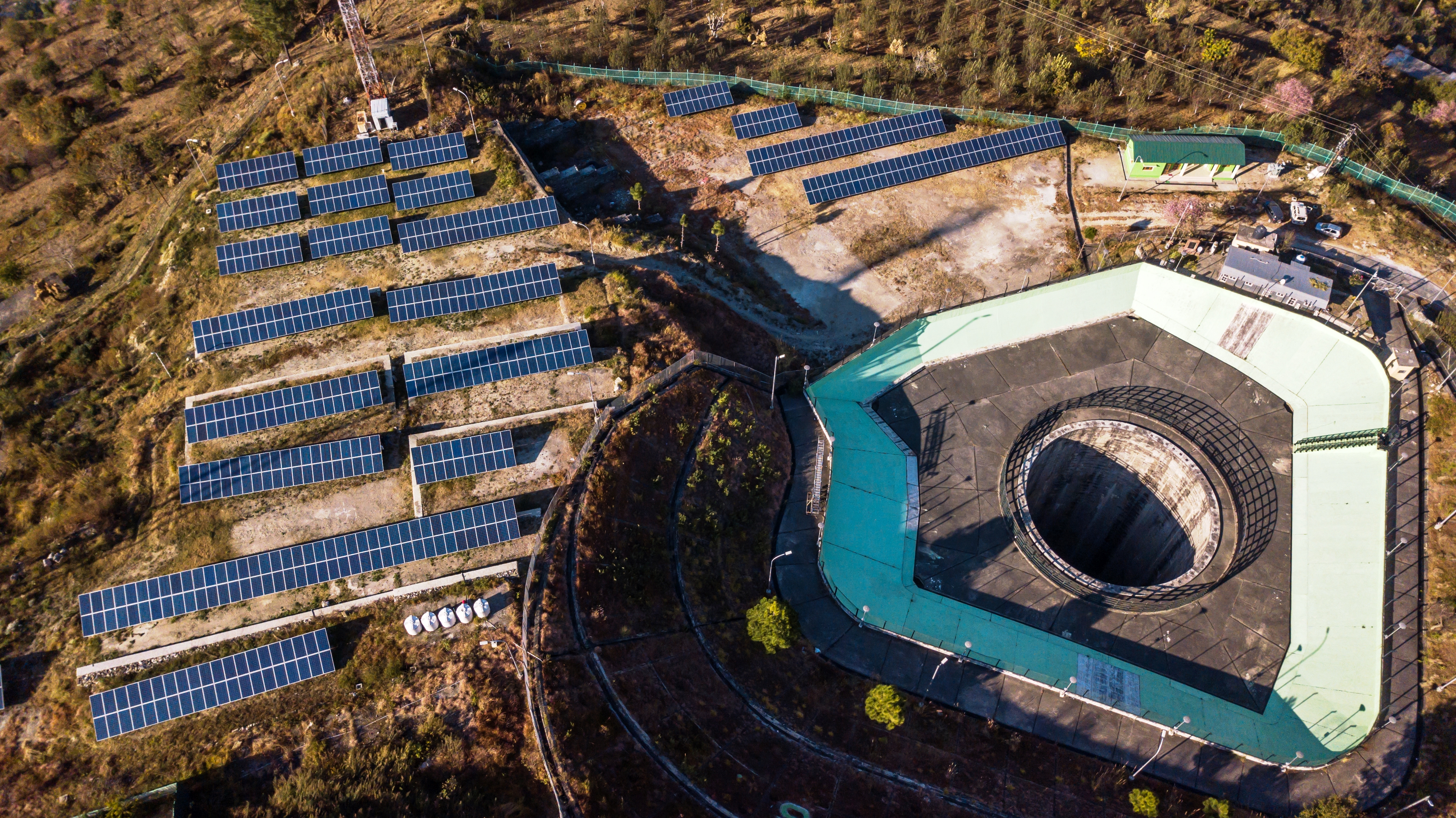 Solar Power Plants at NJHPS
