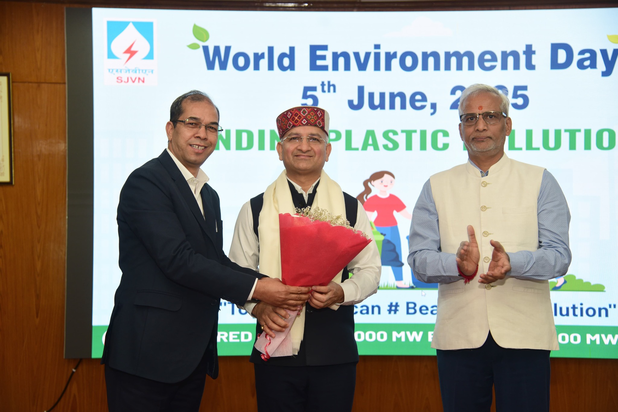 SJVN celebrated World Environment Day at CHQ, Shimla