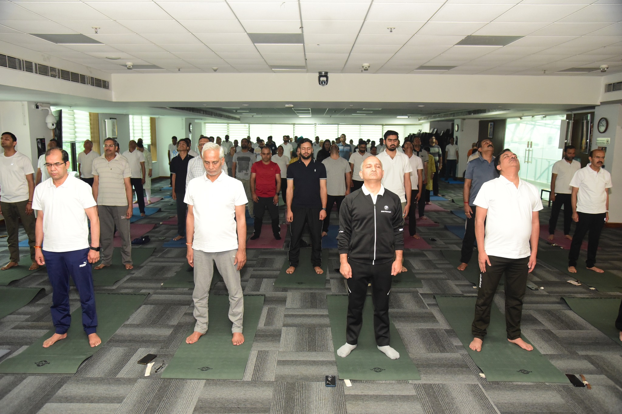 SJVN celebrated 11th International Day of Yoga