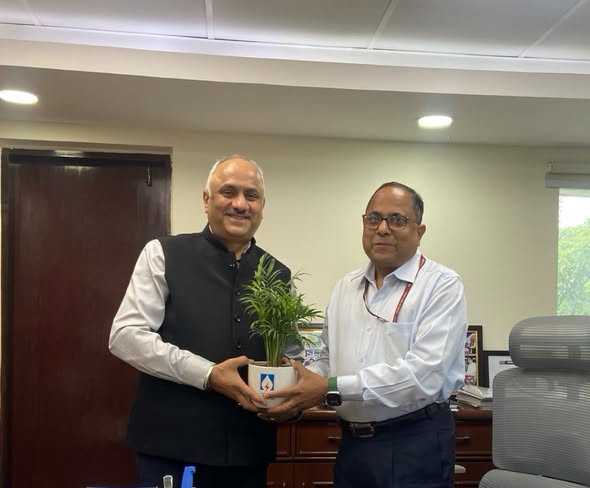 एसजेवीएन के निदेशक (परियोजनाएं) ने सीईए के वरिष्ठ अधिकारियों से शिष्टाचार भेंट की।