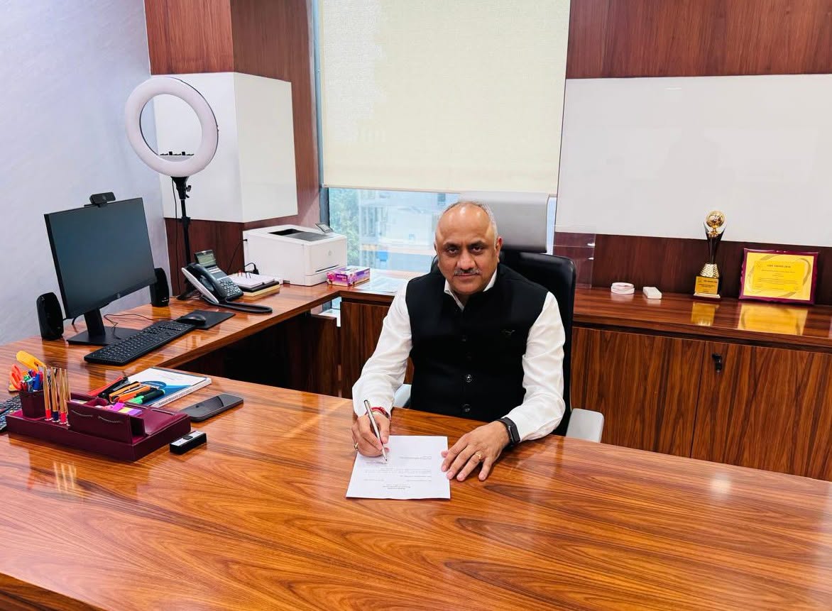 श्री राजेश कुमार चंदेल ने एसजेवीएन  के निदेशक (परियोजना) का पदभार संभाला।